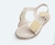 SANDALIA CANDY DOURADO SINT - Babaloo Store