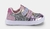 TENIS AGILITY MINI PRATA/ROSAMATTE/LAVANDER - Babaloo Store