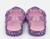 SANDALIA VALEN TRANSP/MIX ROXO - Babaloo Store