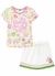 BLUSA MC E SHORT SAIA COLORIDO na internet