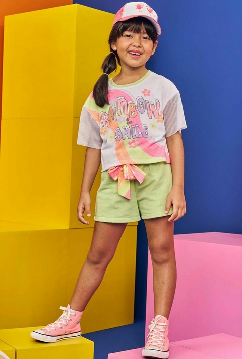 BLUSA BOXY OVER E SHORT VERDE 1.75867