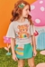 BLUSA BOXY MC E SHORT SAIA VERDE 1.74166 - comprar online