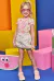 BLUSA MC E SHORT SAIA COLORIDO