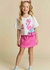 BLUSA BOXY OVER MC E SHORT SAIA ROSA