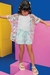 BLUSA ALÇA E SHORT KIMONO COLORIDO 1.76025 - comprar online