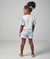 CONJUNTO BLUSA E SHORT ROSA/AZUL na internet