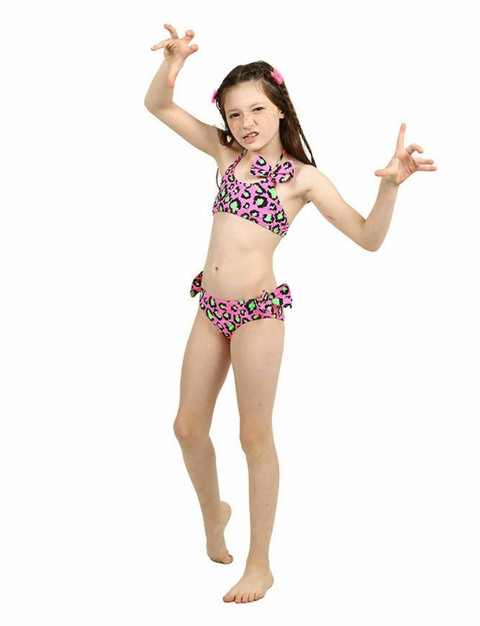 BIQUINI FAIXINHA KIDS AMORA EST ONÇA PIXEL