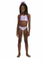 BIQUINI CROPPED TAMIRES FOIL L LAVANDA PRATA