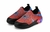 TENIS SPACE TECIDO PRETO/VERMELHO