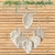 Painel Macrame 6 Folhas em Argola 40 cm Artesanato - comprar online