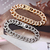 Pulseira de corrente cubana com elos cubanos de 12 mm de luxo - loja online