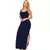 Vestido Alcinha Liso Longo Verão Moderno Canelado Fenda Lateral - loja online
