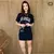 Vestido Blusão Camisão Curto Feminino LOS ANGELES Verão Inverno Moda - loja online