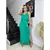 Vestido Longo De Alça Larga Com Babado G - comprar online