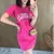 Vestido Blusão Camisão Curto Feminino LOS ANGELES Verão Inverno Moda - comprar online