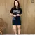 Vestido Blusão Camisão Curto Feminino LOS ANGELES Verão Inverno Moda