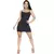Vestido Feminino Tubinho Canelado Preto-Bordo-Cinza Varias Cores - comprar online
