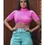 Short Liso Feminino com Cinto P ao GG - PlanetShoes