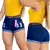Imagem do Short Jeans Feminino Cintura Alta Destroyed
