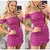 vestido tubinho curto ciganinha, feito todo no lastex com manguinha.