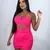 Vestido Tubinho Colado Aro V franzido Alcinha - loja online