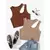 Cropped Blogueira Com 2 Alças Canelado - comprar online