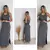 Vestido Longo De Alça Larga Com Babado G - PlanetShoes
