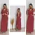 Imagem do Vestido Longo De Alça Larga Com Babado G