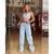 Calça Jeans feminina Wide Leg CARGO E BASICA Pantalona boca larga - cintura alta premium - PlanetShoes