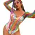 Body de Arrastão Arco Iris Colorido Carnaval - loja online