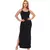 Vestido Alcinha Liso Longo Verão Moderno Canelado Fenda Lateral - comprar online