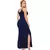 Vestido Alcinha Liso Longo Verão Moderno Canelado Fenda Lateral - loja online