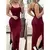 Vestido Canelado Longo com Fenda Lateral de Alcinha Varias Cores na internet