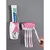 Dispenser Automático Pasta De Dente Com Suporte Escovas Prático E Econômico Porta Escova - comprar online