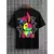 Camiseta Camisa Blusa Tumblr Coelho Graffiti Over Fly Streetwar Unissex Masculina Algodão traje Plus size - loja online