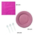 Combo Kit Platos Cucharas Servilletas Colores Fiesta