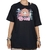 Camiseta Camisa Spy x Family Anya Algodão Preta