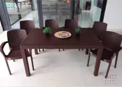Mesa Indonesia Tapa Plastico - tienda online