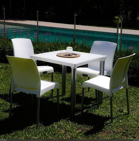 Mesa Mallorca + sillas