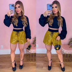 Conjunto Malu dourado