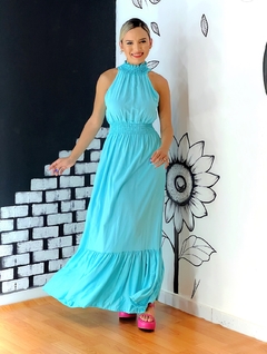 Vestido longo - AUTENTICA MODA FEMININA 
