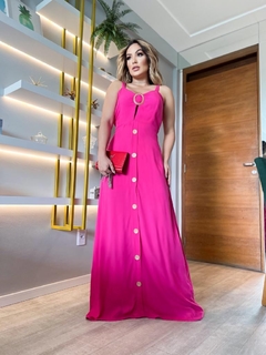Vestido Longo pink