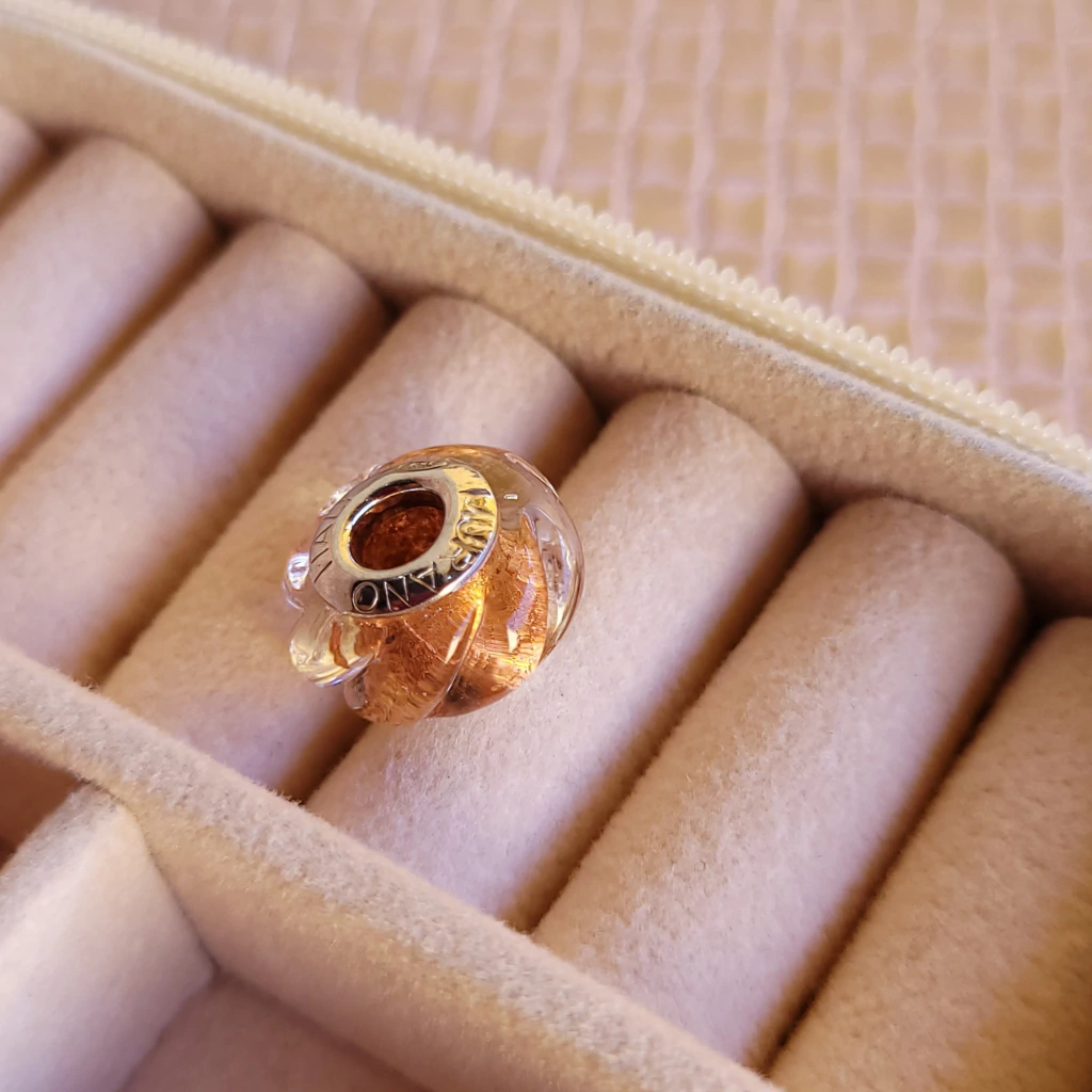 Berloque Murano Color - Prata925