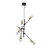 LUMINARIO COLGANTE NEGRO MATE BASE 6 FOCOS E27 20CTL8190MVN