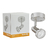 LAMPARA TIPO SPOT CURVO CON ANILLO DIRIGIBLE SATIN 60LVC601MVS - Totalite