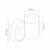 CALUX ARBOTANTE DE ACERO INOXIDABLE BASE GU10 7032-A - Totalite