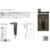 Luminario solar tipo bolardo de LED, blanco cálido, 2 Watts policarbonato acabado negro IP65 ILUSOLB0801B en internet