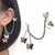 Brincos Ear Cuff Boucle D'oreille - comprar online