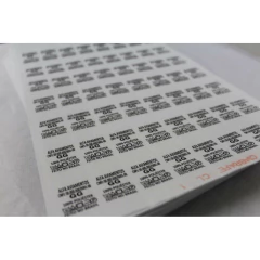 Etiqueta de composição Print LNT - PERSONALIZADA