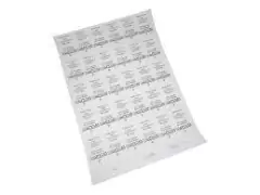 Etiqueta de composição Print LNT - PERSONALIZADA - comprar online